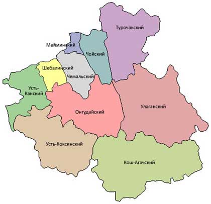 Карта: Алтай