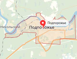 Карта: Подпорожье