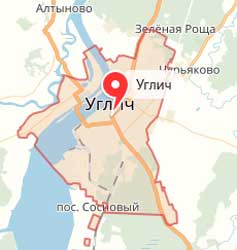 Карта: Углич