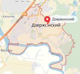 Карта: Дзержинский