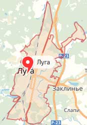 Карта: Луга