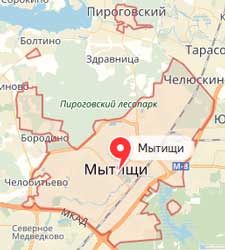 Карта: Мытищи