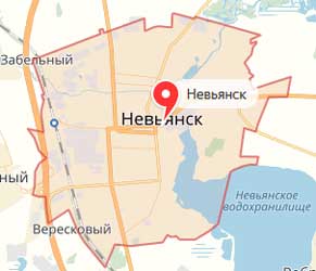 Карта: Невьянск