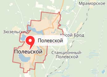 Карта: Полевской