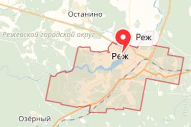 Карта: Реж